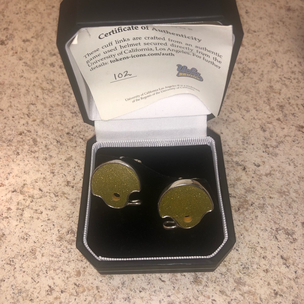 UCLA cuff links